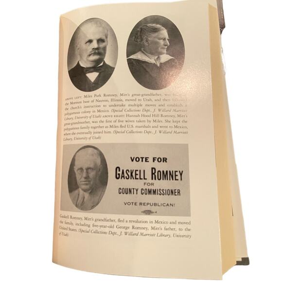 The Real Romney Hardcover Book by Michael Kranish and Scott Helman NEW - Picture 3 of 5